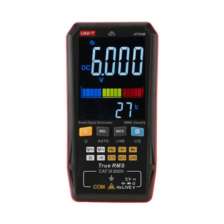 Smart Digital Multimeter AC-DC Voltage True RMS Frekuens UNI-T UT121A