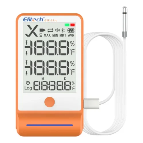 Temperature Humidity Data Logger Bluetooth Elitech GSP-6Pro 1