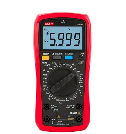 True RMS Digital Multimeters UNI-T UT890D+
