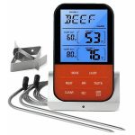 Digital Wireless Food Thermometer with Timer FTO