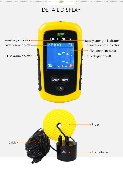 Fish Finder Lucky FFC1108-1 2