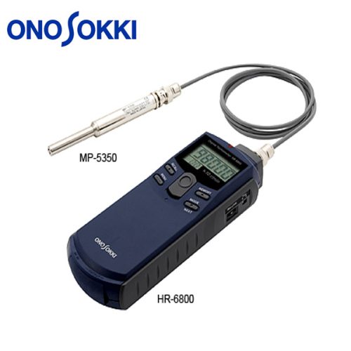 Ono Sokki HR-6800 Handheld Digital Tachometer + Detektor MP-5350