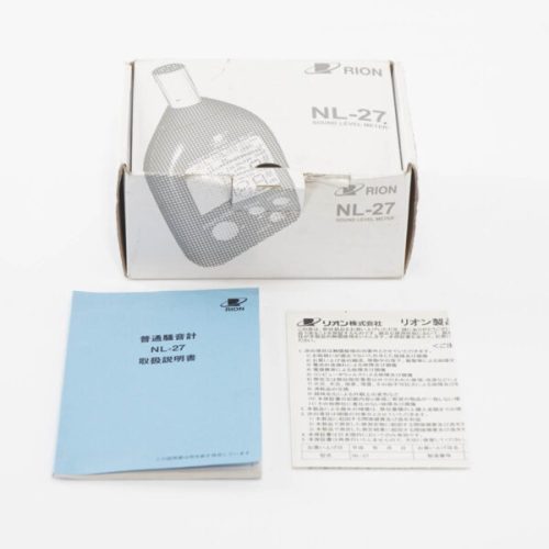 Rion NL-27 Sound Level Meter Class 2 2