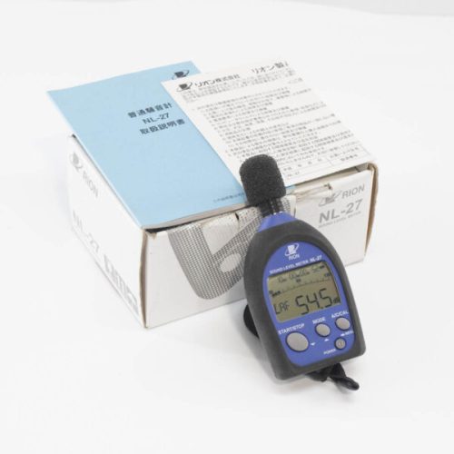 Rion NL-27 Sound Level Meter Class 2 3