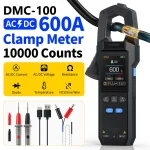 FNIRSI DMC-100 DC AC Digital Clamp Meter