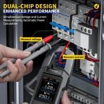 FNIRSI DMC-100 DC AC Digital Clamp Meter