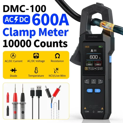 FNIRSI DMC-100 DC AC Digital Clamp Meter