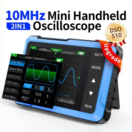 FNIRSI DSO-510 Mini Handheld Digital Oscilloscope