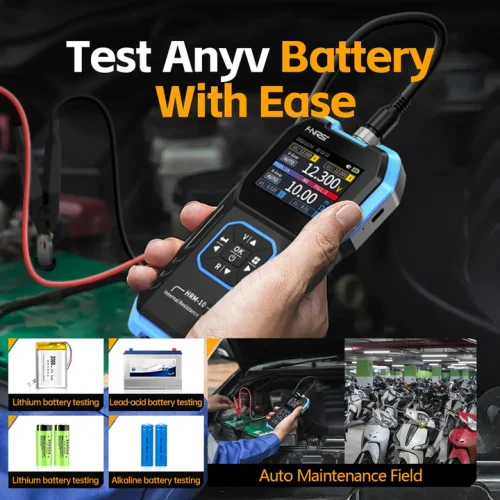 FNIRSI HRM-10 Battery Voltage Internal Resistance Tester 4