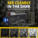 FNIRSI NVS-20 Monocular Night Vision 4K HD