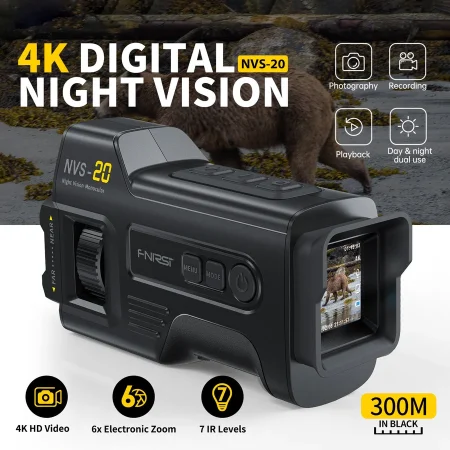 FNIRSI NVS-20 Monocular Night Vision 4K HD