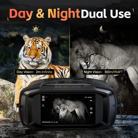 FNIRSI NVS-40 4K HD Binocular Night Vision 1