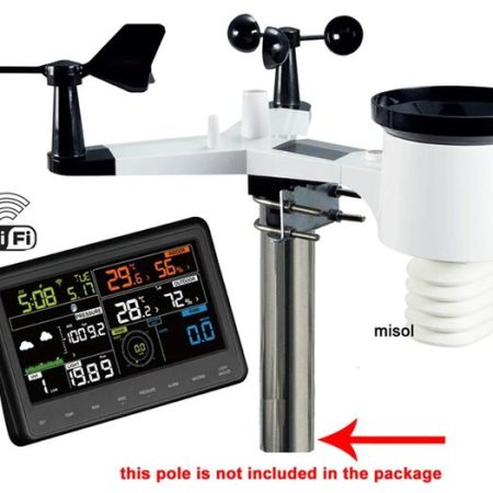MISOL WH2900 Weather Station with Touch Viewer Console