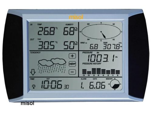 MISOL WS1080 Weather Station Touch Panel Viewer Console 1