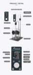 JOANLAB OS50PRO 50L Overhead Stirrer