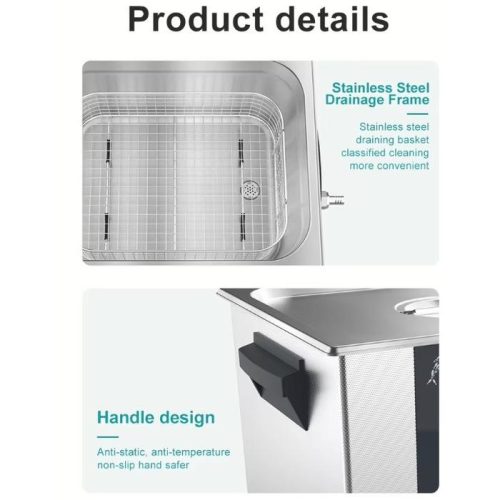 JOANLAB Ultrasonic Cleaning UC100D-10 liter