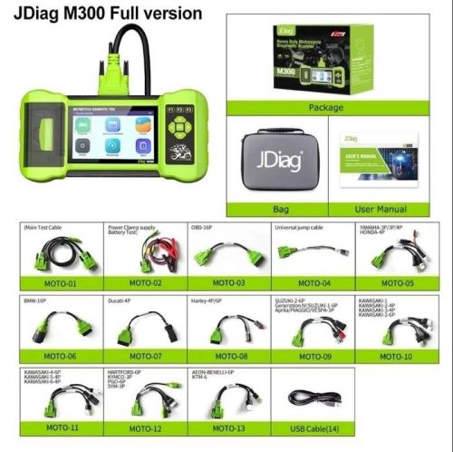JDiag M300 Motor SCANNER + PRINTER