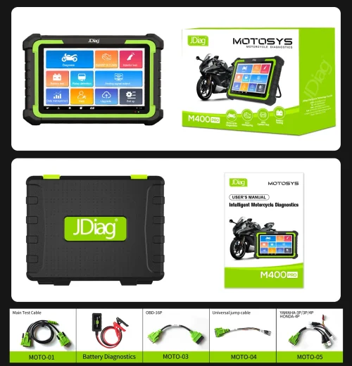 JDIAG M400 PRO Motor Scanner Tablet 8 Inch Android OBD2 ABS