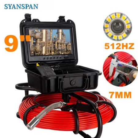 SYANSPAN Endoscope Image Self-Leveling DVR 7mm