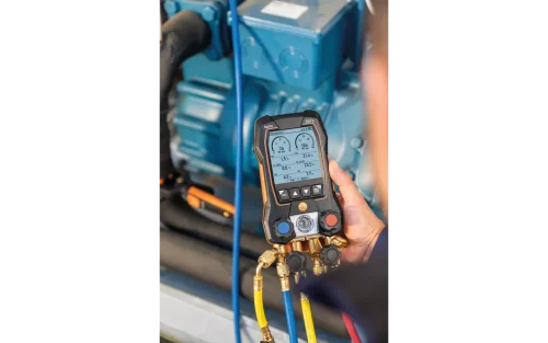 Testo 557s Smart Vacuum Kit – Smart 4 Valves digital manifold gauge Wireless