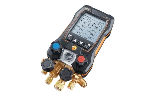 Testo 557s Smart Vacuum Kit – Smart 4 Valves digital manifold gauge Wireless