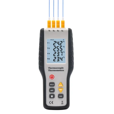 HTI HT-9815 Thermocouple Termometer 4 Channel