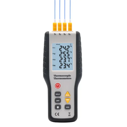 HTI HT-9815 Thermocouple Termometer 4 Channel