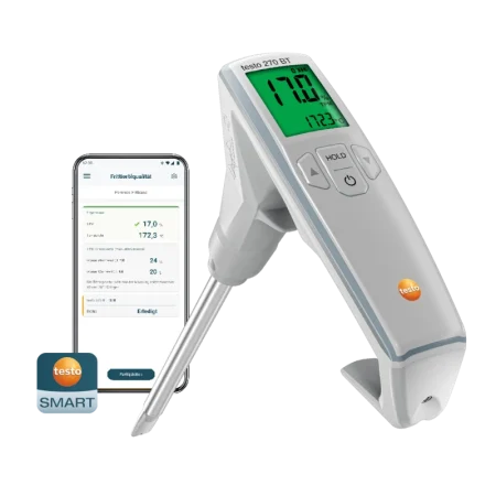 Testo 270 BT Cooking Oil Tester with App Connection