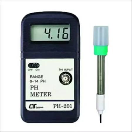 Lutron PH-201+PE-03 PH Electrode PH Meter