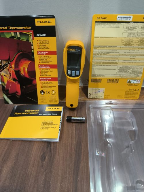 FLUKE 62 MAX+ Dual Laser Infrared Thermometer