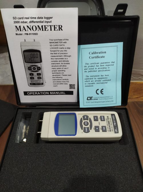 Lutron PM-9110SD Manometer 2000 mbar